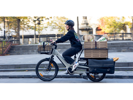 Bicicleta Eléctrica Cargo Monty V4 ROVER 24"-20"