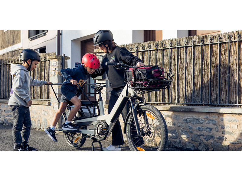 Bicicleta Eléctrica Cargo Monty V4 ROVER 24"-20"