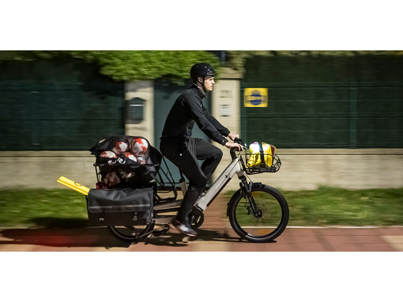 Bicicleta Eléctrica Cargo Monty V4 ROVER 24"-20"