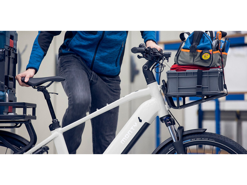 Bicicleta Eléctrica Cargo Monty V6 ROVER 26"