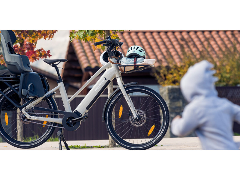 Bicicleta Eléctrica Cargo Monty V6 ROVER ST 26"
