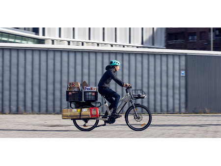 Bicicleta Eléctrica Cargo Monty V8 26"