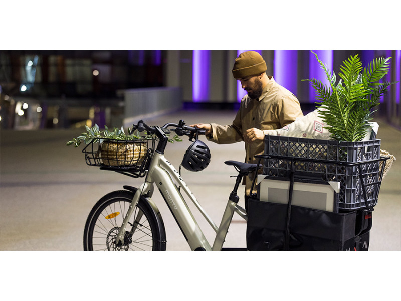 Bicicleta Eléctrica Cargo Monty V8 26"