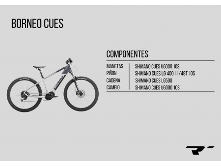 Bicicleta Eléctrica MTB Conor Borneo  29"
