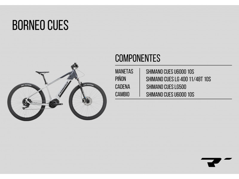 Bicicleta Eléctrica MTB Conor Borneo  29"