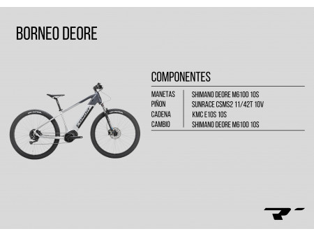 Bicicleta Eléctrica MTB Conor Borneo  29"