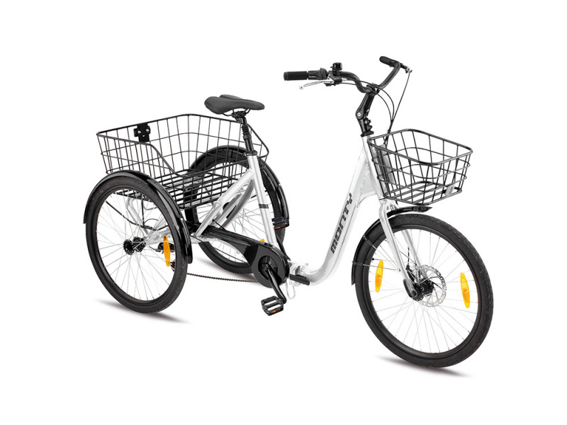 Triciclo Monty Jog 24 Blanco