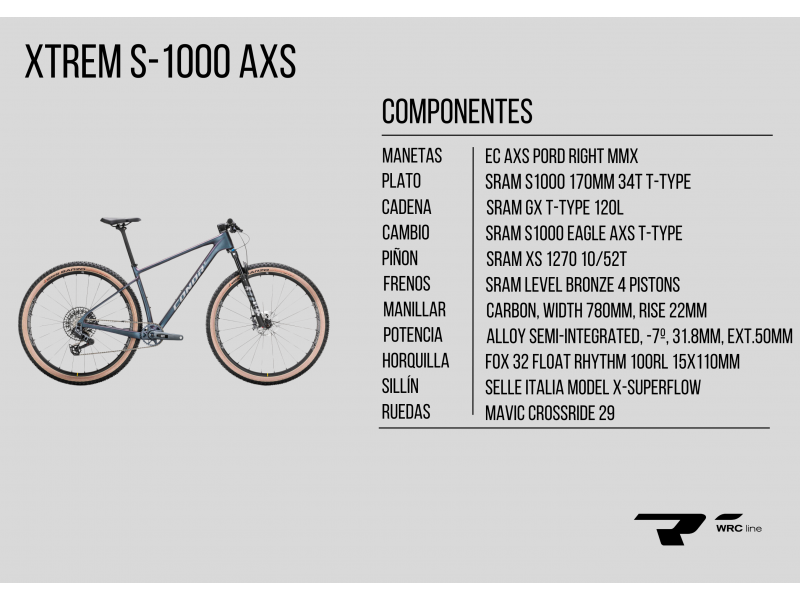 Bicicleta MTB Conor Xtrem 29" Sram S-1000