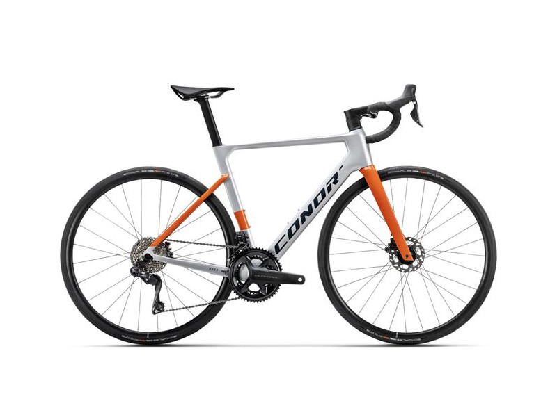 Bicicleta Carretera Conor Rush Aero 28" (700) Plata Ultegra Di2