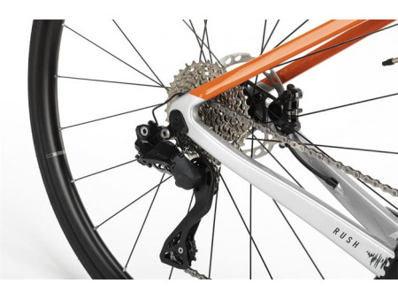 Bicicleta Carretera Conor Rush Aero 28" (700) Plata 105 Di2