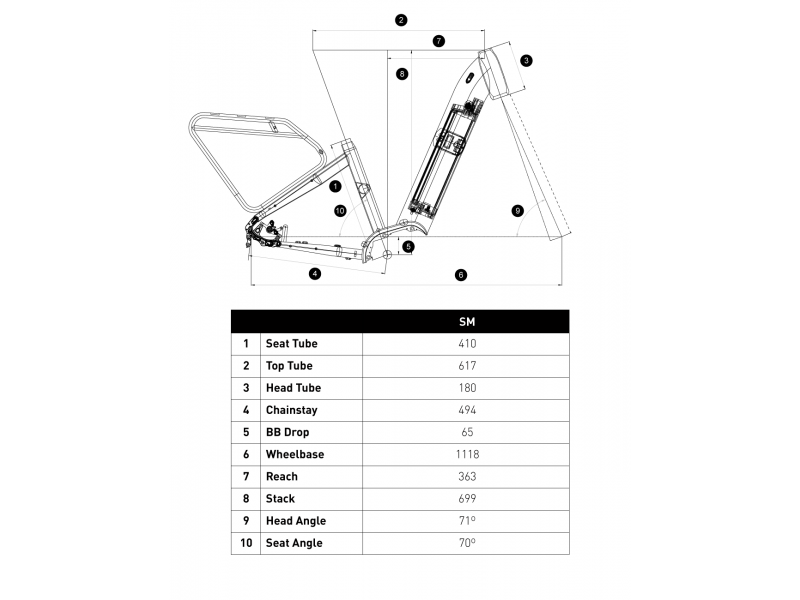 Bicicleta Eléctrica Ciudad Conor Oslo  27,5" Tabla Medidas