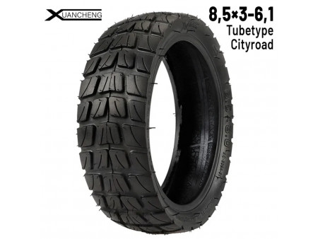 Cubierta Patinete 8,5×3-6,1 Tubetype offroad [Xuancheng]