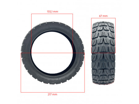 Cubierta Patinete 8,5×3-6,1 Tubetype offroad [Xuancheng]