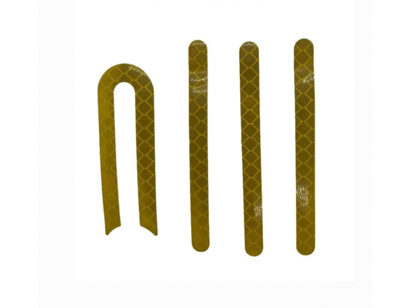 Kit de pegatinas reflectantes para Xiaomi (Amarillo)
