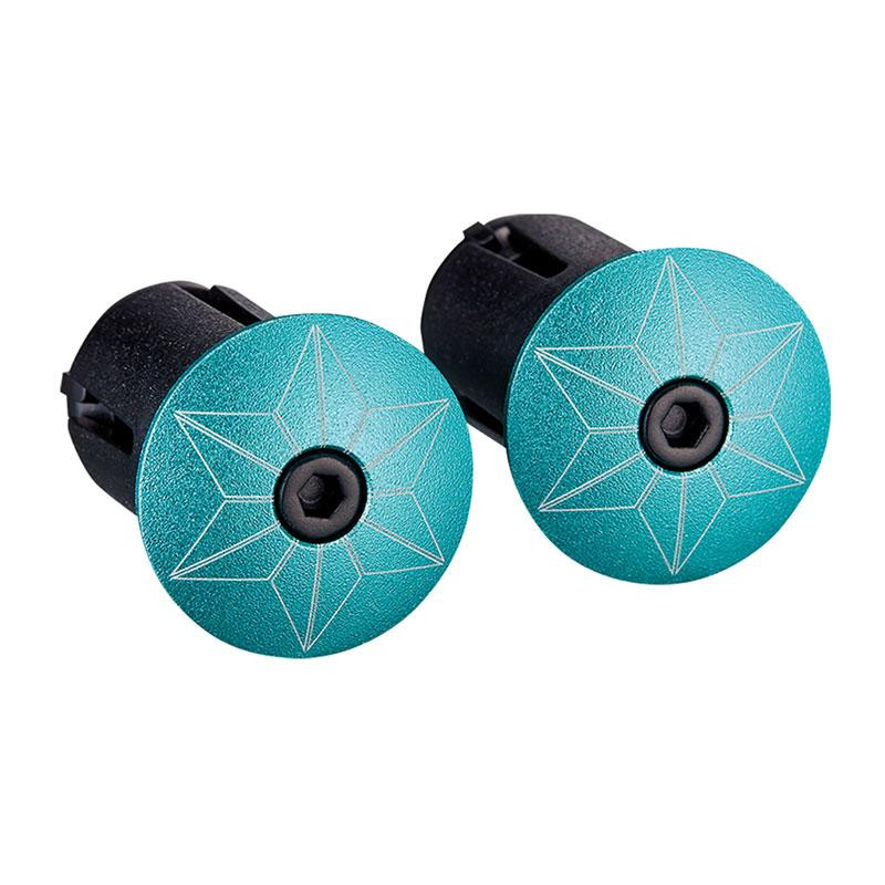 Tapones Cinta manillar Supacaz Super Sticky Kush Classic Verde Bianchi