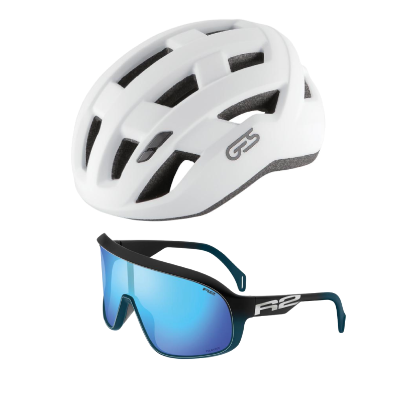 Pack Seguridad & Estilo X-Way Blanco, Falcon Azul