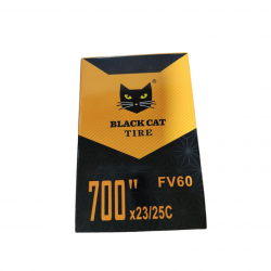 Camara Black Cat 700 x 23/25C V/60mm